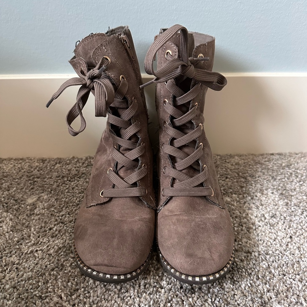 Bamboo Combat Boots